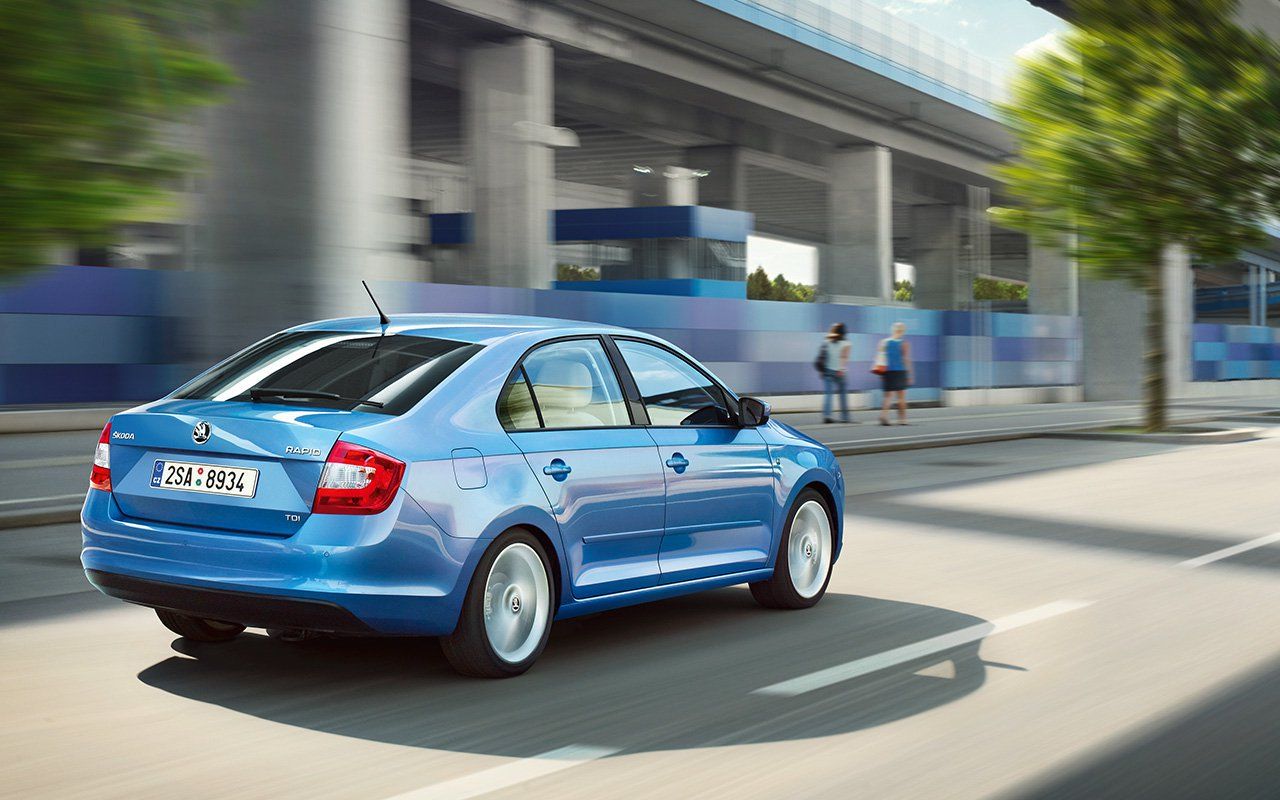 Škoda Rapid Training Vehicle